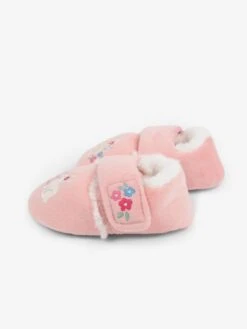 Jojo Maman Bebe JoJo Maman Bébé Pink Bunny Easy On Slippers -Jojo Maman Bebe C52528s3