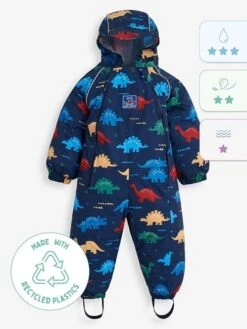 Jojo Maman Bebe JoJo Maman Bébé Dinosaur Navy Dino Pack-Away Waterproof All-in-One 13 Jojo Maman Bebe JoJo Maman Bébé Dinosaur Navy Dino Pack-Away Waterproof All-in-One -Jojo Maman Bebe C54064s10