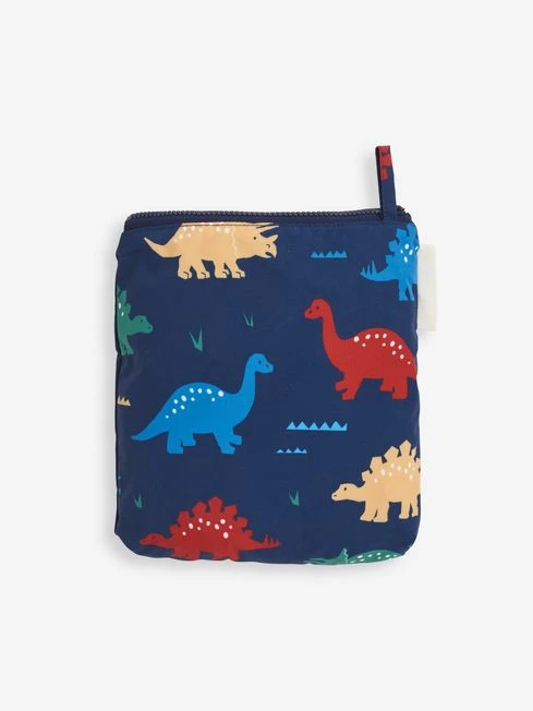 Jojo Maman Bebe JoJo Maman Bébé Dinosaur Navy Dino Pack-Away Waterproof All-in-One 5 Jojo Maman Bebe JoJo Maman Bébé Dinosaur Navy Dino Pack-Away Waterproof All-in-One - Image 3