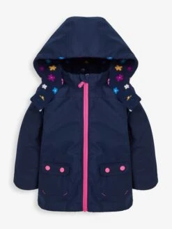 Jojo Maman Bebe JoJo Maman Bébé Blossom 4-in-1 Waterproof Polarfleece Jacket -Jojo Maman Bebe C58405s3