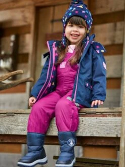 Jojo Maman Bebe JoJo Maman Bébé Blossom 4-in-1 Waterproof Polarfleece Jacket -Jojo Maman Bebe C58405s8