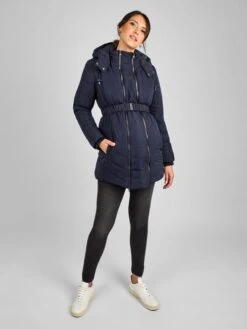 Jojo Maman Bebe 24 Jojo Maman Bebe JoJo Maman Bébé Navy 2-in-1 Maternity Puffer Jacket