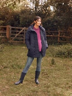 Jojo Maman Bebe JoJo Maman Bébé Navy 2-in-1 Maternity Puffer Jacket -Jojo Maman Bebe C59249s6