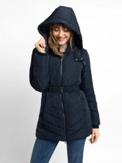 Jojo Maman Bebe JoJo Maman Bébé Navy 2-in-1 Maternity Puffer Jacket -Jojo Maman Bebe C59249s7