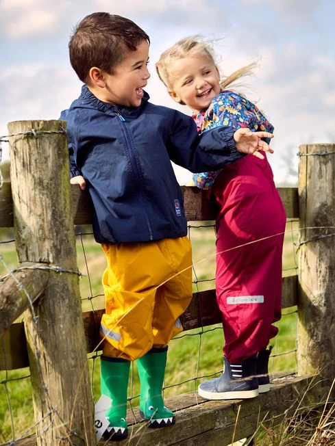 Jojo Maman Bebe JoJo Maman Bébé Mustard Kids' Pack-Away Waterproof Trousers 5 Jojo Maman Bebe JoJo Maman Bébé Mustard Kids' Pack-Away Waterproof Trousers - Image 3