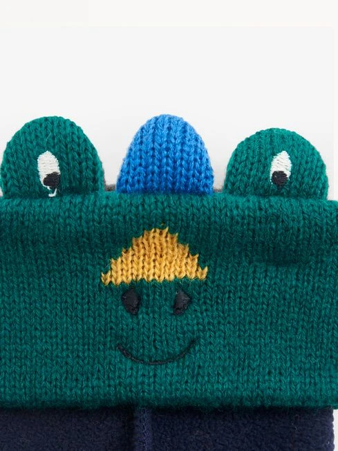 Jojo Maman Bebe JoJo Maman Bébé Navy Dino Wellie Liners 4 Jojo Maman Bebe JoJo Maman Bébé Navy Dino Wellie Liners - Image 2