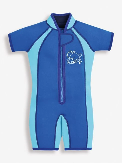 Jojo Maman Bebe JoJo Maman Bébé Blue Colour Block Wetsuits 3 Jojo Maman Bebe JoJo Maman Bébé Blue Colour Block Wetsuits
