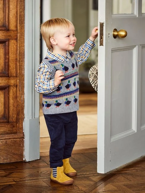 Jojo Maman Bebe JoJo Maman Bébé Mustard Check Shirt 4 Jojo Maman Bebe JoJo Maman Bébé Mustard Check Shirt - Image 2