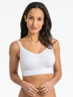 Jojo Maman Bebe JoJo Maman Bébé White Seamless Maternity & Nursing Bra