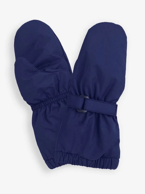 Jojo Maman Bebe JoJo Maman Bébé Navy Waterproof Fleece Lined Mittens Gloves 3 Jojo Maman Bebe JoJo Maman Bébé Navy Waterproof Fleece Lined Mittens Gloves