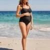 Jojo Maman Bebe JoJo Maman Bébé Black Maternity Swimsuit 1 Jojo Maman Bebe JoJo Maman Bébé Black Maternity Swimsuit -Jojo Maman Bebe C70010s