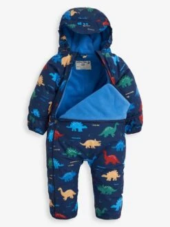 Jojo Maman Bebe JoJo Maman Bébé Dinosaur Navy Dino Waterproof Fleece Lined All-in-One 15 Jojo Maman Bebe JoJo Maman Bébé Dinosaur Navy Dino Waterproof Fleece Lined All-in-One -Jojo Maman Bebe C73793s7