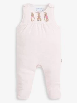 Jojo Maman Bebe JoJo Maman Bébé Pink 2-Piece Flopsy Bunny Dungaree Set 10 Jojo Maman Bebe JoJo Maman Bébé Pink 2-Piece Flopsy Bunny Dungaree Set -Jojo Maman Bebe C74108s3