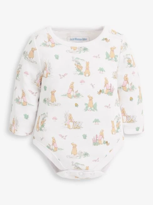 Jojo Maman Bebe JoJo Maman Bébé Pink 2-Piece Flopsy Bunny Dungaree Set 6 Jojo Maman Bebe JoJo Maman Bébé Pink 2-Piece Flopsy Bunny Dungaree Set - Image 4