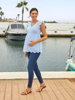 Jojo Maman Bebe JoJo Maman Bébé Dark Vintage Wash Super Skinny Maternity Jeans -Jojo Maman Bebe C78415s2