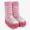 Jojo Maman Bebe JoJo Maman Bébé Pink Mouse Moccasin Slipper Socks -Jojo Maman Bebe C79 429s
