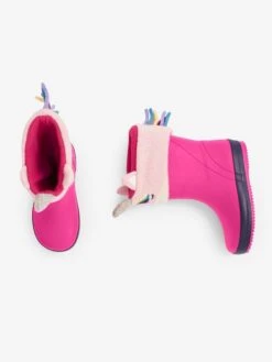 Jojo Maman Bebe JoJo Maman Bébé Fuchsia Unicorn Wellie Liners -Jojo Maman Bebe C79716s4
