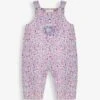 Jojo Maman Bebe JoJo Maman Bébé Periwinkle Ditsy Pretty Cord Dungarees -Jojo Maman Bebe C81836s