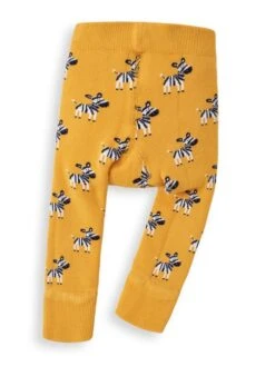 Jojo Maman Bebe JoJo Maman Bébé Yellow Zebra Extra Thick Baby Leggings -Jojo Maman Bebe C82249s2