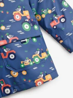 Jojo Maman Bebe JoJo Maman Bébé Tractor 3-In-1 Waterproof Jacket -Jojo Maman Bebe C84437s10