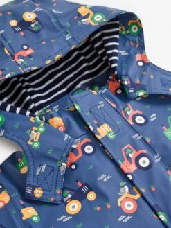 Jojo Maman Bebe JoJo Maman Bébé Tractor 3-In-1 Waterproof Jacket -Jojo Maman Bebe C84437s7