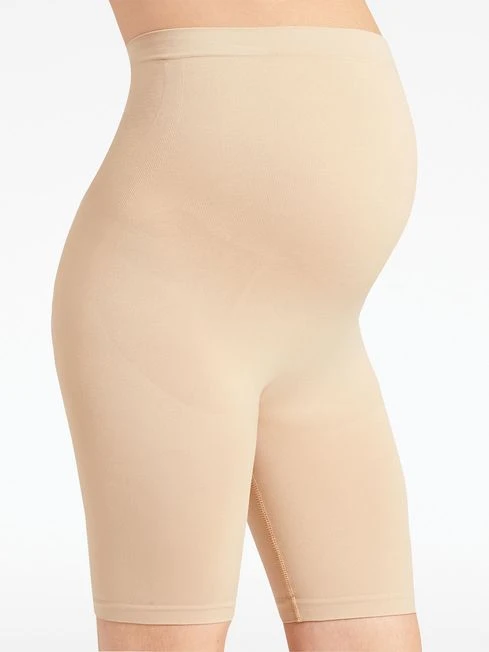 Jojo Maman Bebe JoJo Maman Bébé Almond Dual Support & Slimming Maternity Shorts 3 Jojo Maman Bebe JoJo Maman Bébé Almond Dual Support & Slimming Maternity Shorts