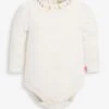 Jojo Maman Bebe JoJo Maman Bébé Cream Scallop Collar Body -Jojo Maman Bebe C90252s