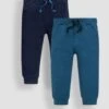 Jojo Maman Bebe JoJo Maman Bébé Navy 2-Pack Joggers 2 Jojo Maman Bebe JoJo Maman Bébé Navy 2-Pack Joggers -Jojo Maman Bebe C92324s