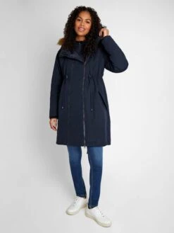 Jojo Maman Bebe JoJo Maman Bébé Navy 5-in-1 All Seasons Maternity Parka 15 Jojo Maman Bebe JoJo Maman Bébé Navy 5-in-1 All Seasons Maternity Parka -Jojo Maman Bebe C93724s4