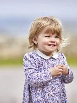 Jojo Maman Bebe JoJo Maman Bébé Periwinkle Ditsy Peter Pan Dress -Jojo Maman Bebe C94773s2