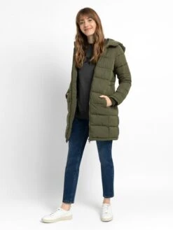 Jojo Maman Bebe JoJo Maman Bébé Khaki 2-in-1 Maternity Puffer Coat -Jojo Maman Bebe C94882s6