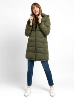 Jojo Maman Bebe JoJo Maman Bébé Khaki 2-in-1 Maternity Puffer Coat -Jojo Maman Bebe C94882s7