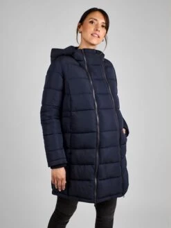 Jojo Maman Bebe JoJo Maman Bébé Navy 2-in-1 Maternity Puffer Coat -Jojo Maman Bebe C95469s3