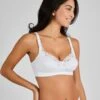 Emma Jane White Emma-Jane Lace Trim Maternity & Nursing Bras