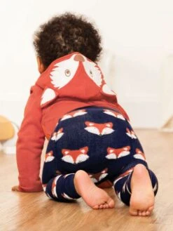 Jojo Maman Bebe JoJo Maman Bébé Fox Navy Extra Thick Baby Leggings -Jojo Maman Bebe C99425s2