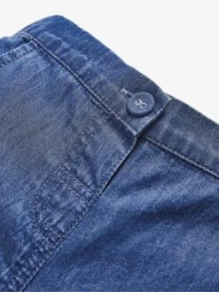 Jojo Maman Bebe JoJo Maman Bébé Chambray Girls' Pretty Shorts -Jojo Maman Bebe D18200s3