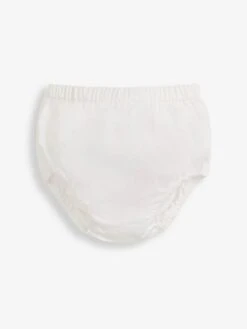 Jojo Maman Bebe JoJo Maman Bébé White Girls' Peter Pan Collar Embroidered Party Dress 20 Jojo Maman Bebe JoJo Maman Bébé White Girls' Peter Pan Collar Embroidered Party Dress -Jojo Maman Bebe D18217s8