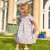 Jojo Maman Bebe JoJo Maman Bébé Meadow Girls' Frill Collar Party Dress