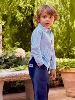 Jojo Maman Bebe JoJo Maman Bébé Navy Kids' Twill Convertible Chinos -Jojo Maman Bebe D18239s2