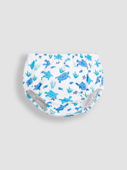Jojo Maman Bebe JoJo Maman Bébé Ocean Turtle Print Swim Nappy 3 Jojo Maman Bebe JoJo Maman Bébé Ocean Turtle Print Swim Nappy