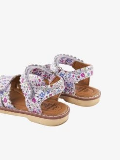 Jojo Maman Bebe JoJo Maman Bébé Summer Ditsy Girls' Pretty Leather Sandals -Jojo Maman Bebe D18250s4