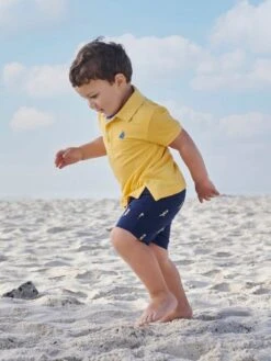 Jojo Maman Bebe JoJo Maman Bébé Yellow Kids' Classic Polo Shirt