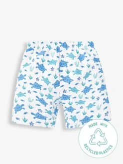 Jojo Maman Bebe JoJo Maman Bébé Ocean Turtle Swim Shorts With Nappy -Jojo Maman Bebe D18275s4
