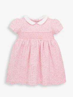 Jojo Maman Bebe JoJo Maman Bébé Pink Ditsy Smocked Baby Dress With Knickers 9 Jojo Maman Bebe JoJo Maman Bébé Pink Ditsy Smocked Baby Dress With Knickers -Jojo Maman Bebe D18277s3