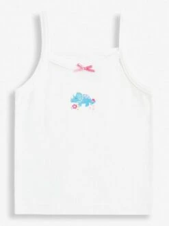 Jojo Maman Bebe JoJo Maman Bébé Dinosaur 3-Pack Girls' Vest Set -Jojo Maman Bebe D18282s2