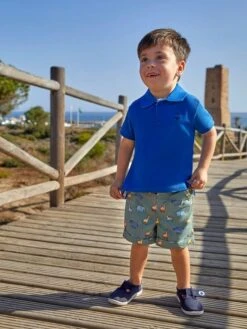 Jojo Maman Bebe JoJo Maman Bébé Cobalt Kids' Classic Polo Shirt