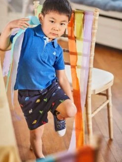 Jojo Maman Bebe JoJo Maman Bébé Cobalt Kids' Classic Polo Shirt -Jojo Maman Bebe D18294s3