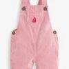 Jojo Maman Bebe JoJo Maman Bébé Red Boat Stripe Baby Dungarees