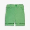 Jojo Maman Bebe JoJo Maman Bébé Green Boys' Twill Chino Shorts -Jojo Maman Bebe D18643s