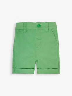 Jojo Maman Bebe JoJo Maman Bébé Green Boys' Twill Chino Shorts